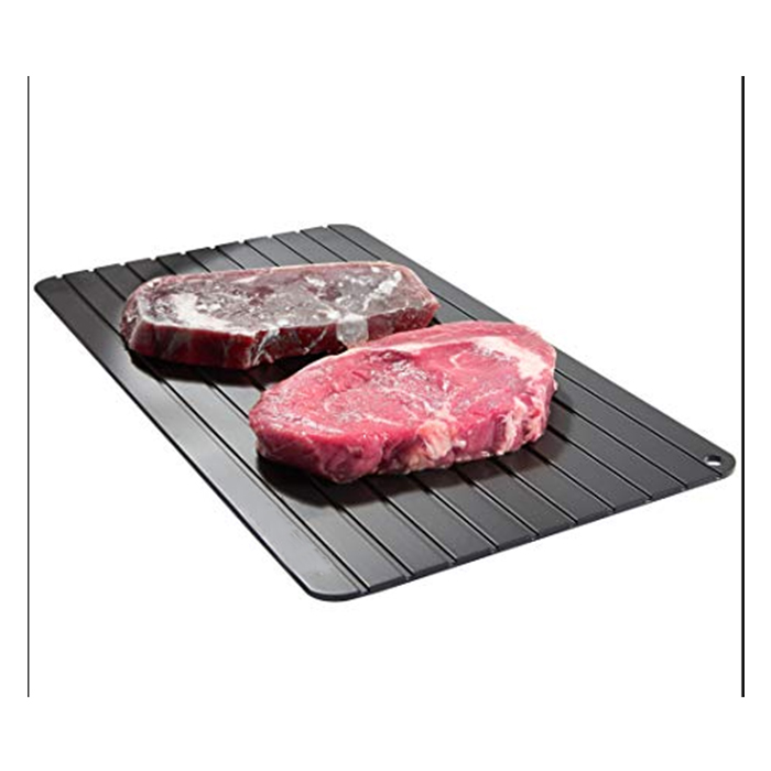 Kitchen Safe Defrost Meat Or Thaw Frozen Food Fast Rapidly Thawing Defrosting Tray