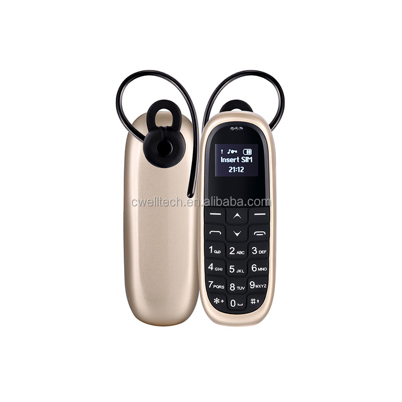UNIWA KK1 Super Slim Mini Size Mobile Phone with BT Dialer and Magic Voice Function Small Phone