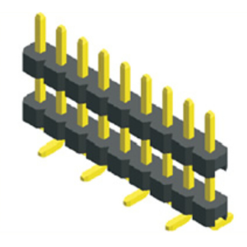 5.08 mm 핀 헤더 이중 플라스틱 SMT 유형