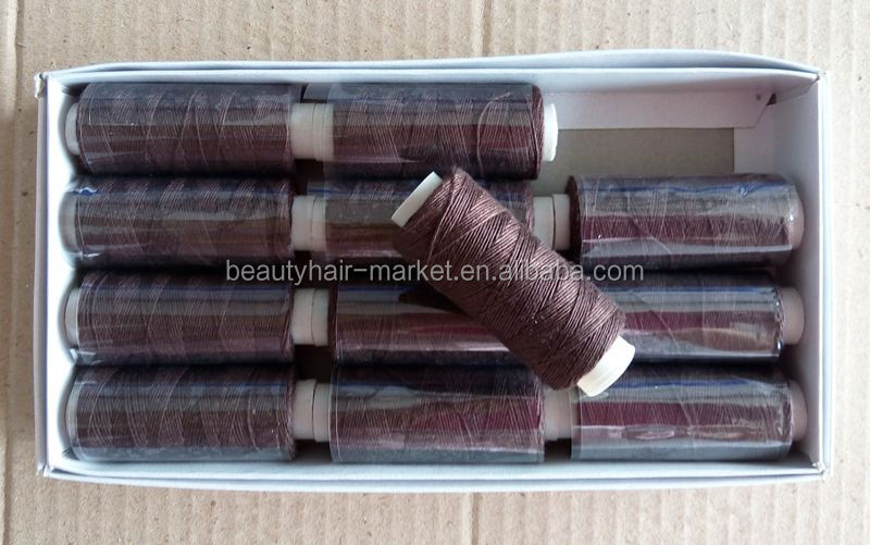 China Nylon Hair Weaving Thread For Hair Extensions Weaving