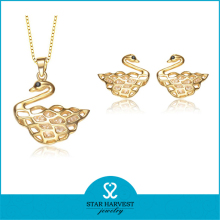 Import Gold Plated Womans Jewelry set From China