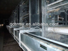 Broiler catching system for broiler raising equipment
