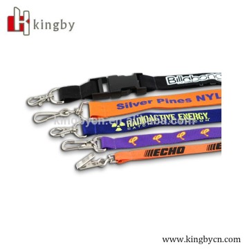 different design polyester lanyards with customized logo