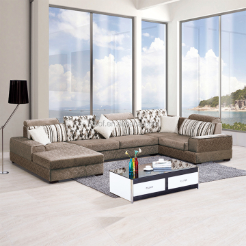 Corner Lounge Chaise Suite Sofa Set Furniture DF014