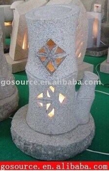 decorative stone lamps