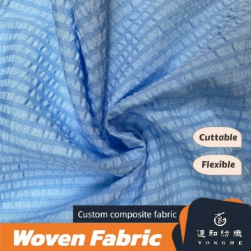 Fashion Weave Yarn-Dyed Striped Fabric 100% Polyester