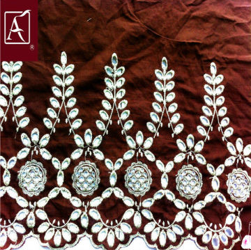 indian lace embroidery fabric