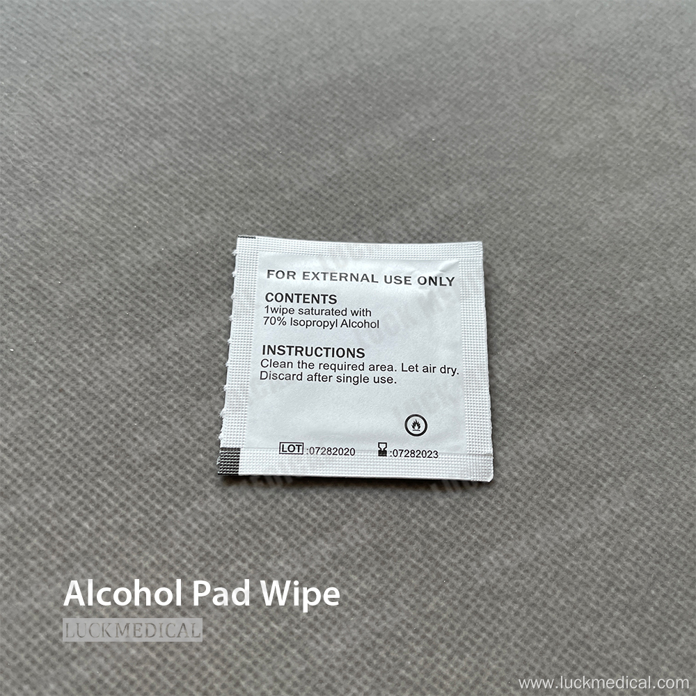 Disposable Alcohol Pad Wipes