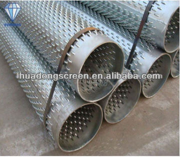 Bridge slot screen for irrigation water well / Bridge slot filter tube / Carbon steel Bridge slot screen