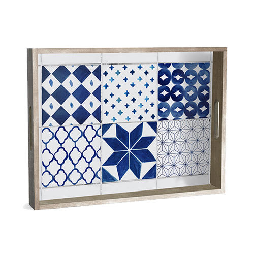 Nationalen Wind Retro Style Haushalt Tablett