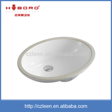 Modern design ceramic saniatry ware round ceramic bath basin