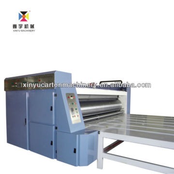 4 color printing carton box machine