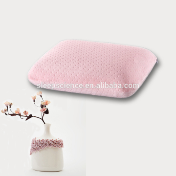 premium multifunctioal memory foam smart pillow with nal pink velvet cover