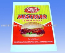High quality printed plastic hamburger bag