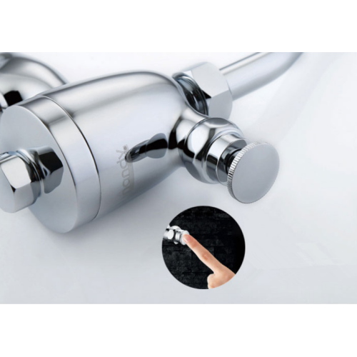 Válvula de descarga para urinario con flujo de agua ajustable