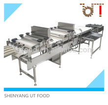 Automatic hamburger bread dough sheeter