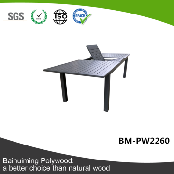 Washable and uv anti outdoor Table with polywood material BM-PW2260