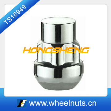 spherical wheel locking nut