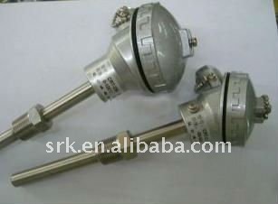 Sheathed Pt100 Probe with protection head