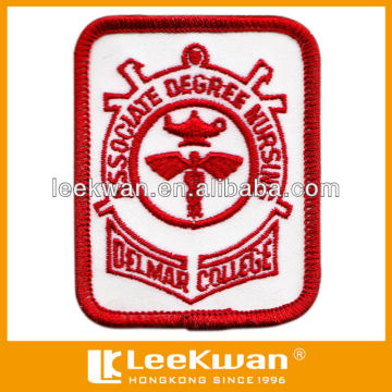 college logo embroidery patches