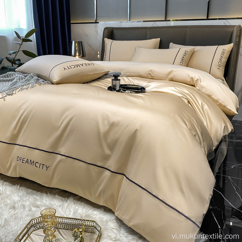 Bộ đồ giường thiết kế sang trọng Nữ hoàng thiết lập Ai Cập