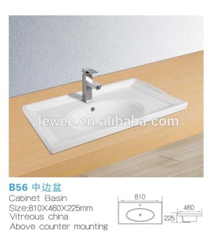 sanitary ceramic under counter basin