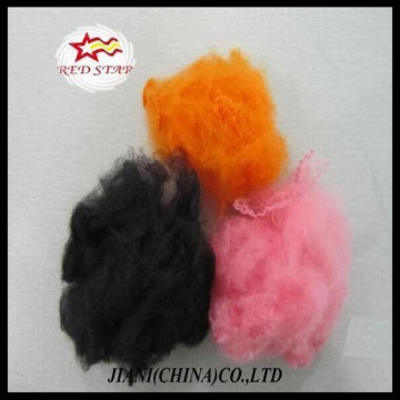 100% polyester staple fibre