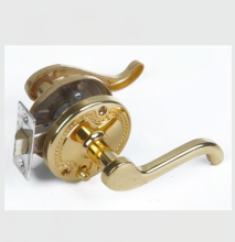 Premium Tubular Knob Bathroom Door Lock and Safety Rim Lock Set RL-258: Enhance Your Space with Style and Security