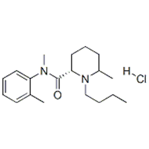 Levobupivacaine hydrochloride
 CAS 27262-48-2