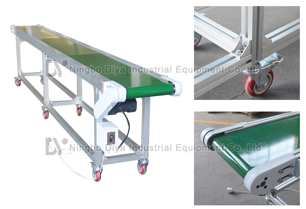 DY-CL-1.5M Conveyor Belt Automated Assembly Line for Workshop