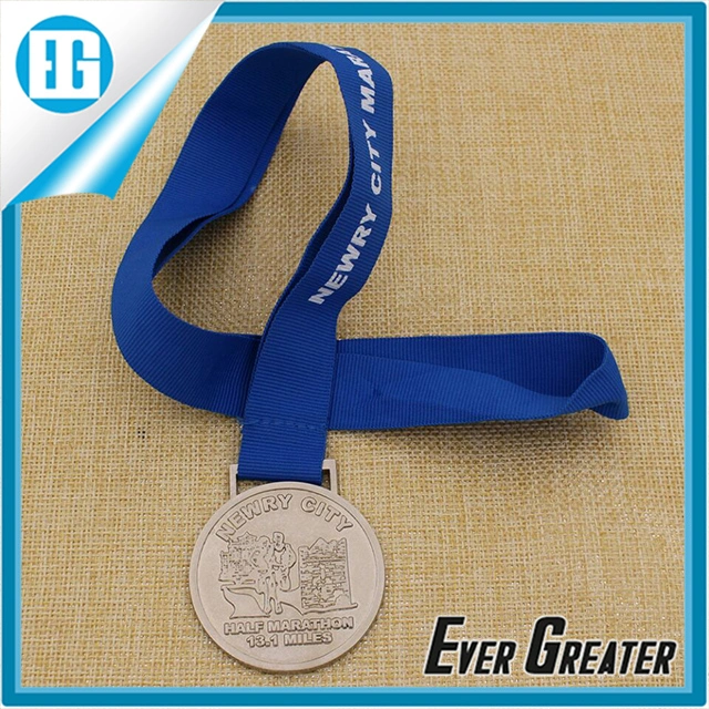 Custom Wholesale Sports Marathon Running Competition Metal Medal