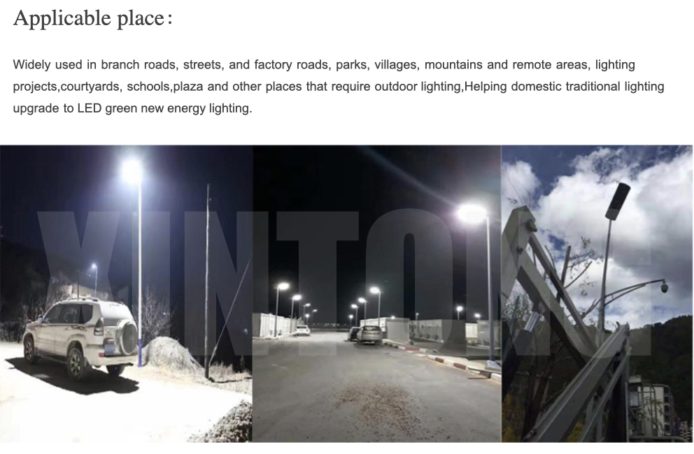 30W 50W 100W 150W 200W Cheap Street Lamp All in One Integrated Solar LED Street Light