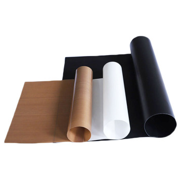 White black brown  color PTFE fiberglass cloth