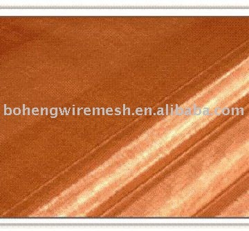 red copper wire mesh