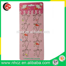 Nickle Sport Man Shaped Paper Clips-Designer Paper Clips