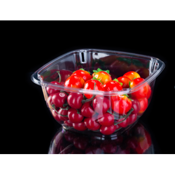 Emballage transparent de raisin de mûre de boursouflure