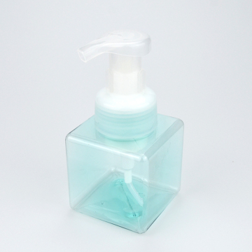 250ml 10oz square foam pump bottles soap blue