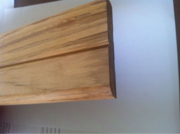 Natural Burma teak solid wood skirting board