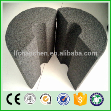 140kg/m3 foam glass pipe, heating pipe foam pipe covers