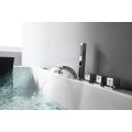 Acrylic Whirlpool Massage Bathtub with Light 7 Color