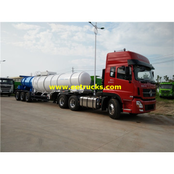 19000 Litres V Shape H2SO4 Trailer Tanks