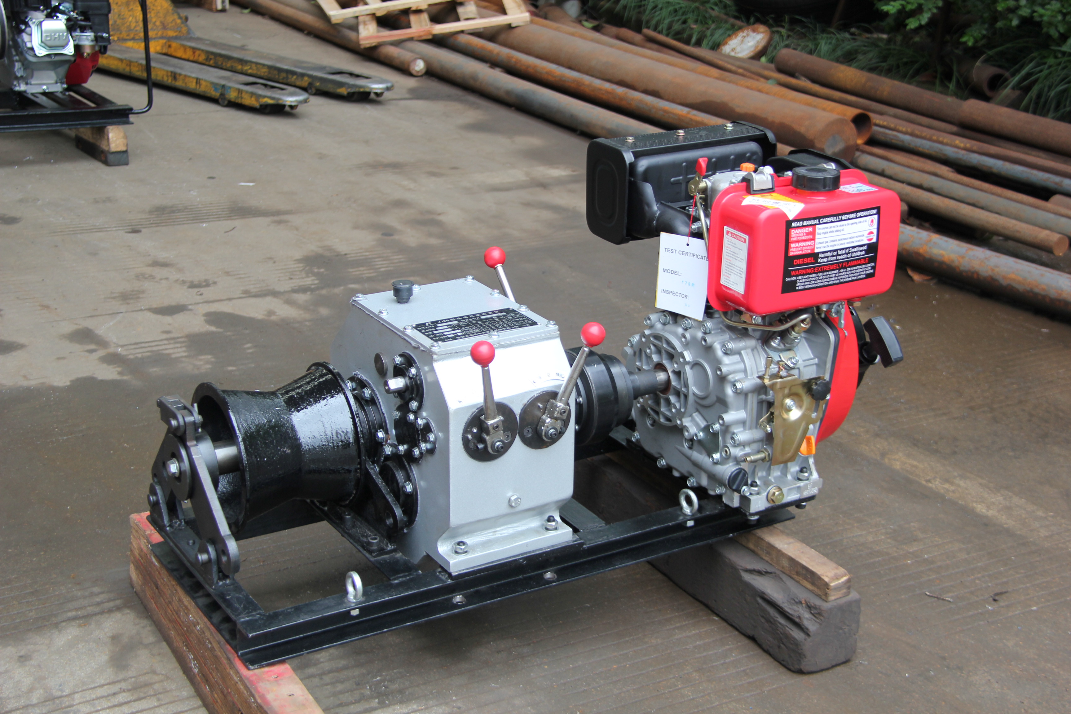 3トン高速グラインダー(シャフトドライブ)