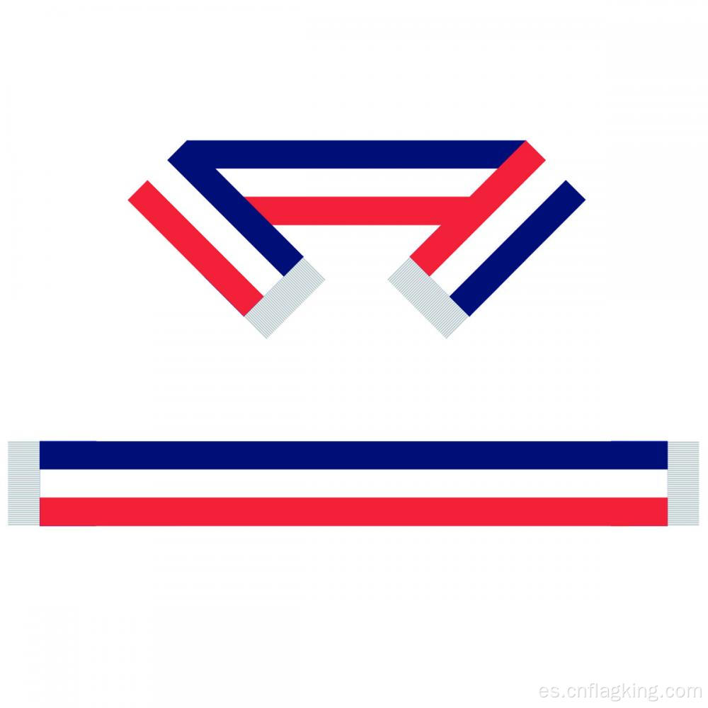 Francia bufanda bandera equipo de fútbol bufanda fanáticos del fútbol bufanda 15 * 150 cm