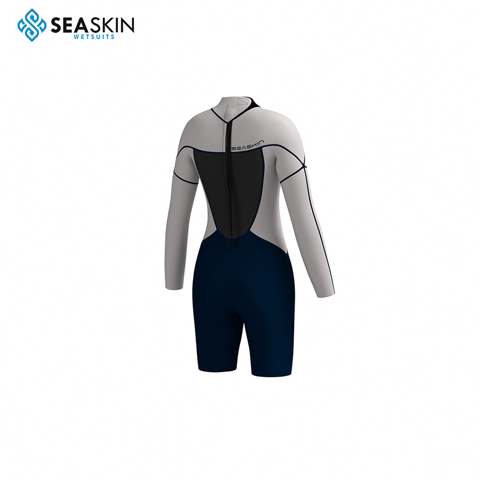 Seaskin Summer Summer Summer Long Springsuit Dive Dive Vetsuit