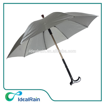 New style safety walking stick reflective umbrella