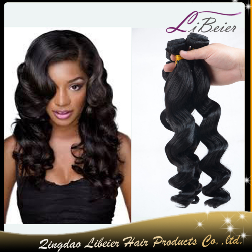 Virgin Indian hair loose wave soft human hair extension virgin Malaysian hair