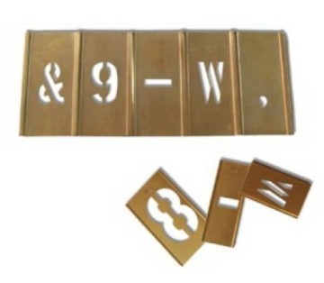 Stencil Letter and Figure Sets