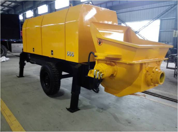 30 m3 Leader Electric Motor Concrete Pump Trailer