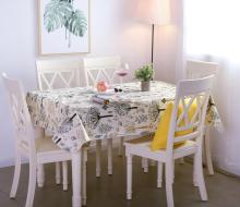 Tablecloth PE  with Needle-punched Cotton