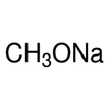 réagir avec le méthoxyde de sodium